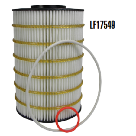 FLEETGUARD Filter, Lube, LF17549 LF17549